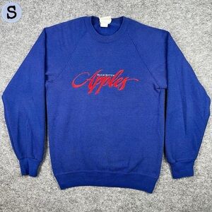 Vintage 80’s Washington Apples Embroidered Crewneck Sweatshirt